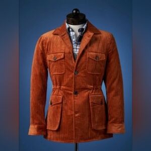 Spier & Mackay Rust Corduroy Field Jacket
